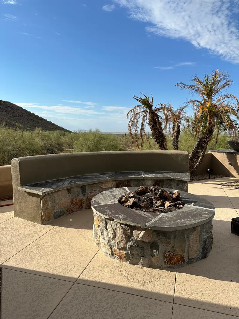 Fire Pits & Fireplaces by Solterra Hardscape in Phoenix Arizona