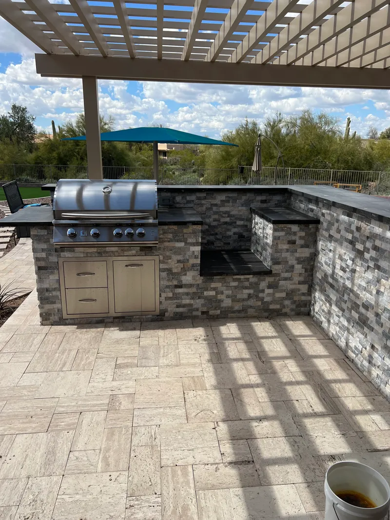 Outdoor Kitchens by Solterra Hardscape in Phoenix Arizona